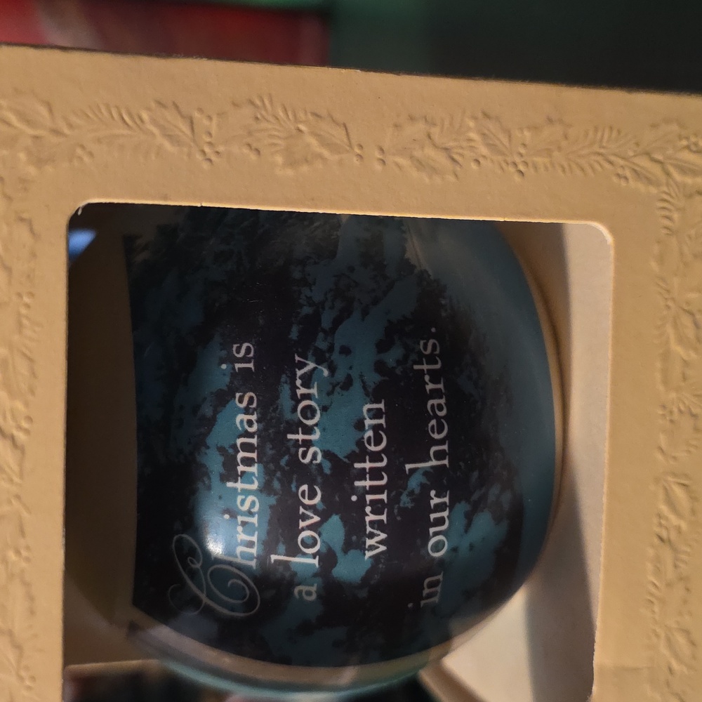 Hallmark Blue First Christmas Together Ornament - Picture 4 of 4